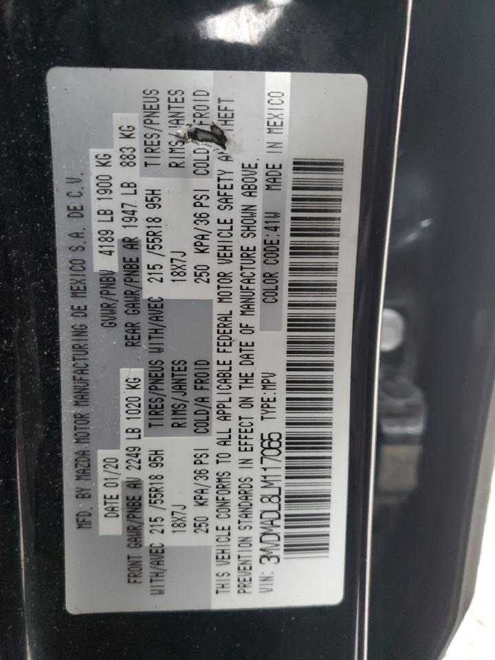 2020 Mazda Cx-30 Preferred VIN: 3MVDMADL8LM117065 Lot: 93547375