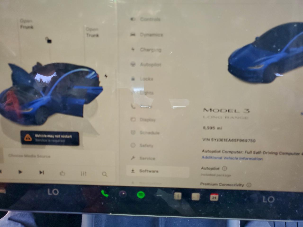 2025 Tesla Model 3 VIN: 5YJ3E1EA6SF969750 Lot: 94086935