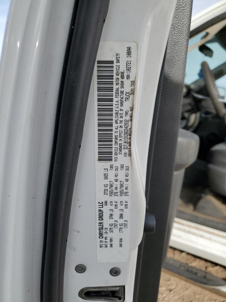 2011 Dodge Ram 1500 VIN: 3D7JB1EK2BG542932 Lot: 90422535