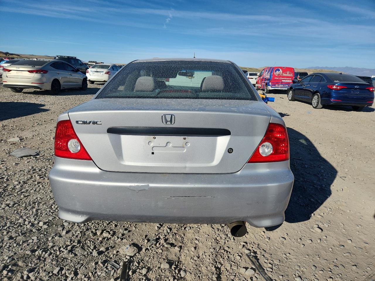 2004 Honda Civic Dx Vp VIN: 1HGEM21104L057253 Lot: 90906625