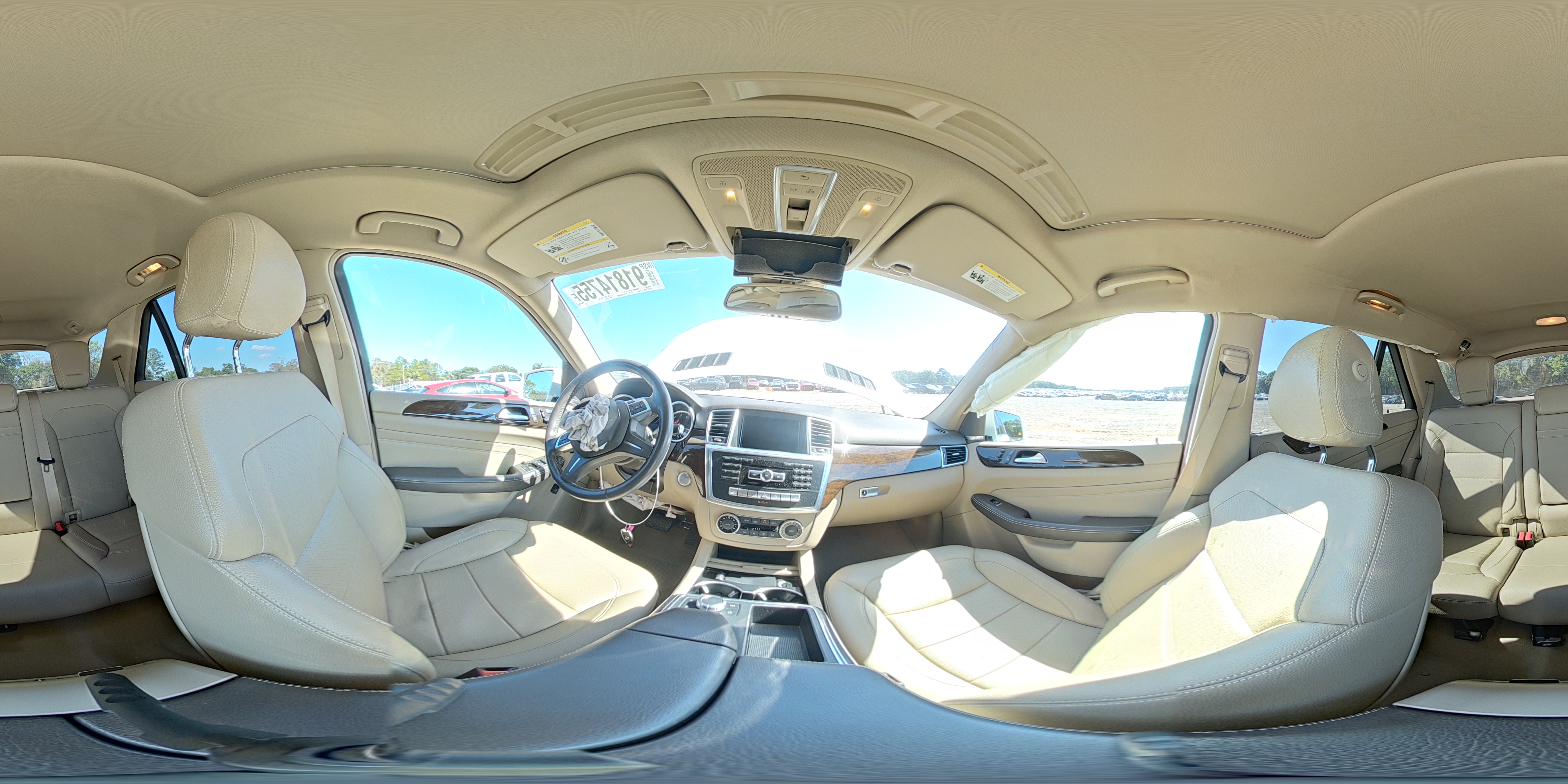 2015 Mercedes-Benz Ml 350 4Matic VIN: 4JGDA5HB7FA534175 Lot: 91814755