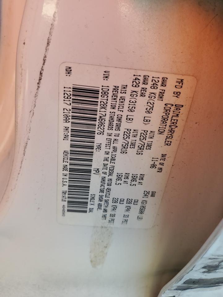 2007 Dodge Nitro Sxt VIN: 1D8GT28K17W606276 Lot: 91523035