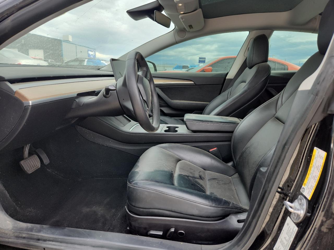 2021 Tesla Model 3 VIN: 5YJ3E1EBXMF973845 Lot: 92259515