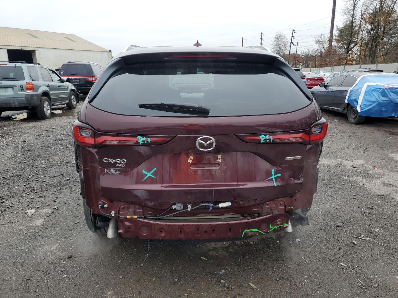 2025 Mazda Cx-90 Premium Plus VIN: JM3KKEHC3S1190718 Lot: 93258295