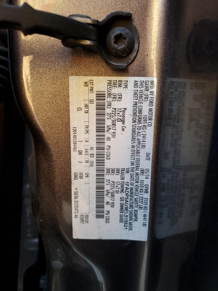 2014 Ford C-Max Se VIN: 1FADP5AU9EL515621 Lot: 91460605