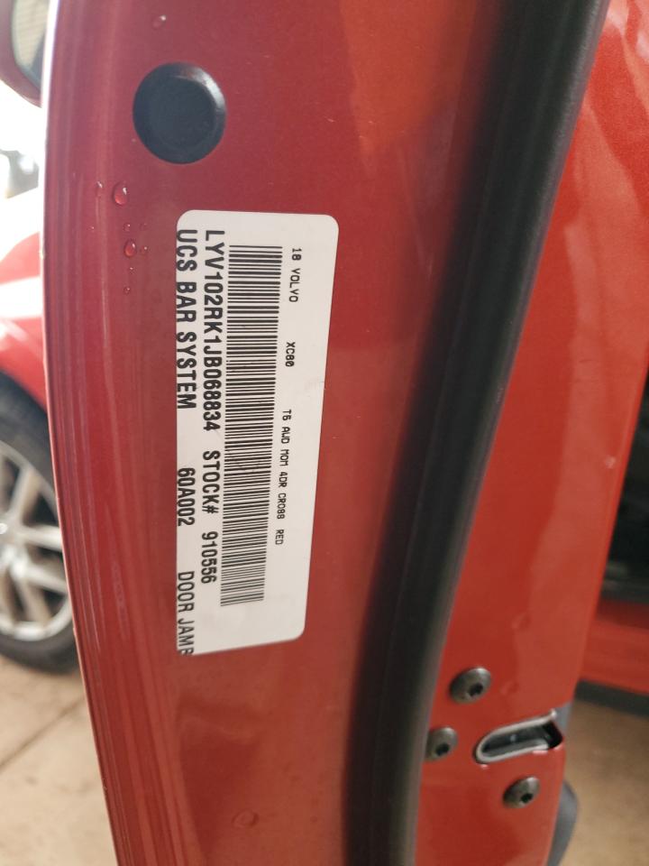 2018 Volvo Xc60 T5 VIN: LYV102RK1JB068834 Lot: 93435735