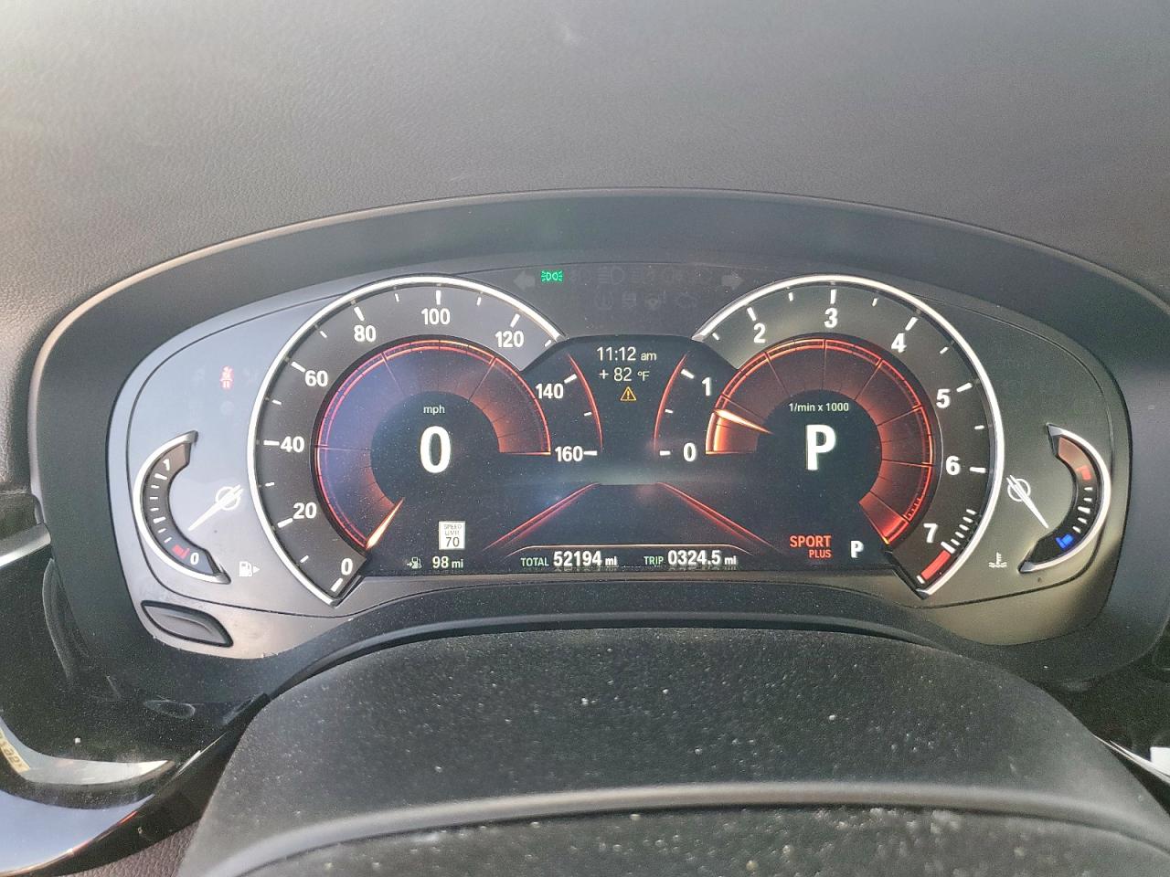 2019 BMW 540 I VIN: WBAJE5C52KWW03121 Lot: 92425795