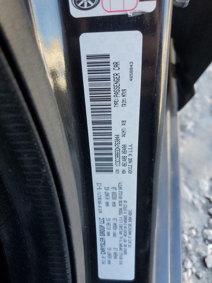 2013 Chrysler 200 Touring VIN: 1C3CCBBB3DN763044 Lot: 91573965