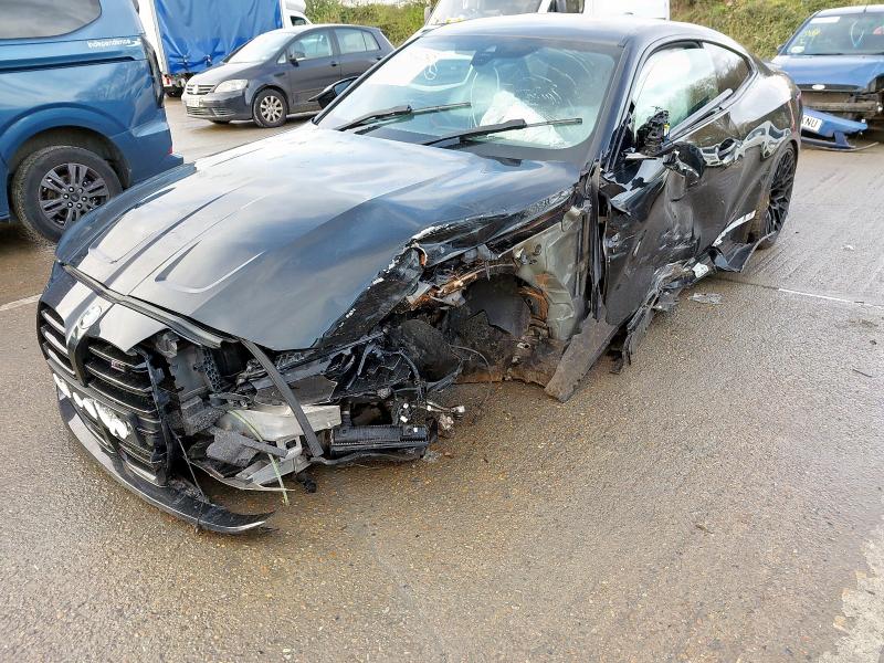 2021 BMW M4 M4 XDRIVE COMPETITION M 2DR STEP AUTO for sale at Copart SANDWICH