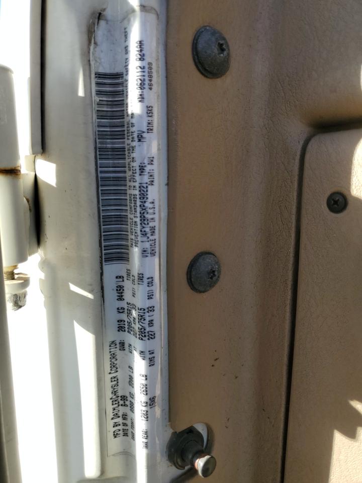 1999 Jeep Wrangler / Tj Se VIN: 1J4FY29P5XP490221 Lot: 91693055