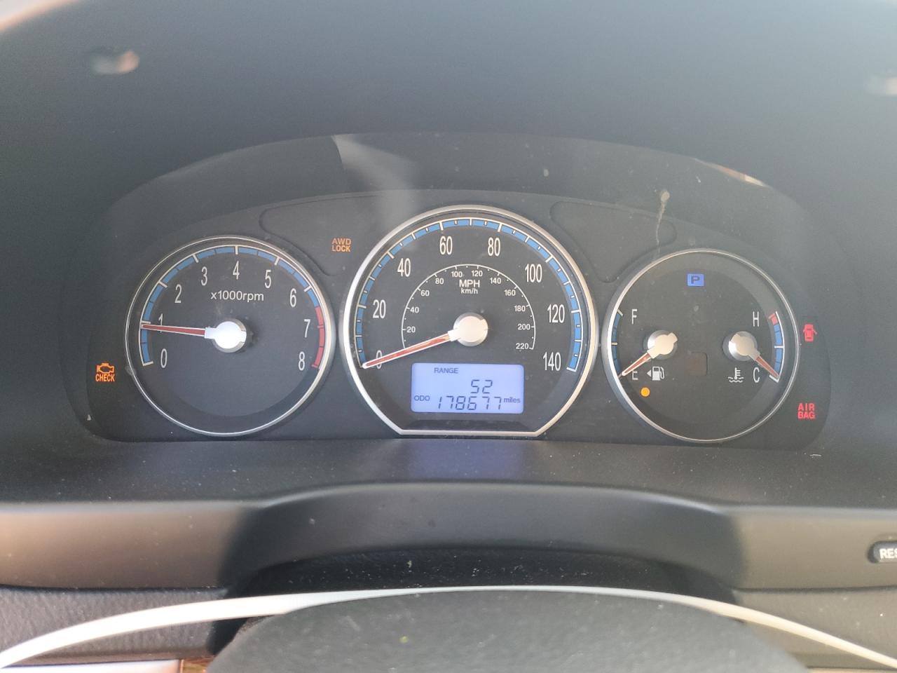 2009 Hyundai Santa Fe Gls VIN: 5NMSG73D09H276039 Lot: 91594905