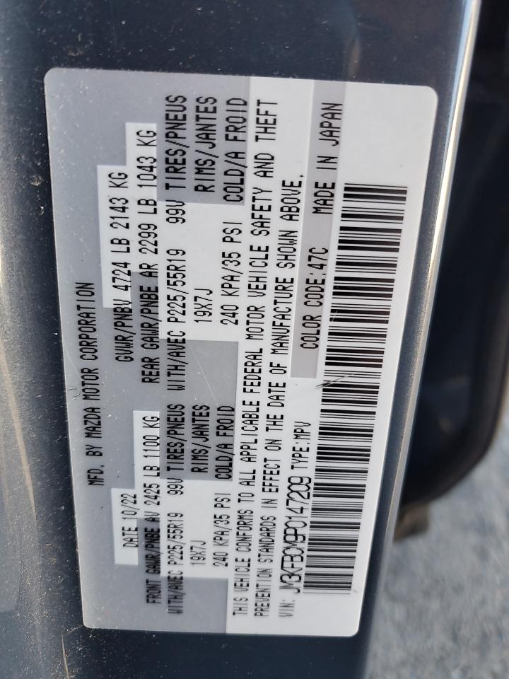 2023 Mazda Cx-5 Preferred VIN: JM3KFBCM9P0147209 Lot: 92574485