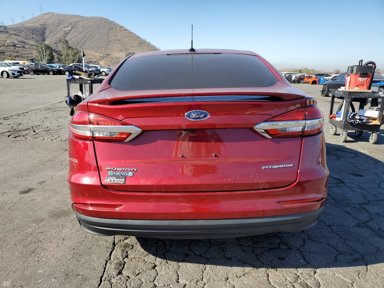 2019 Ford Fusion Titanium VIN: 3FA6P0SU9KR177239 Lot: 91136465