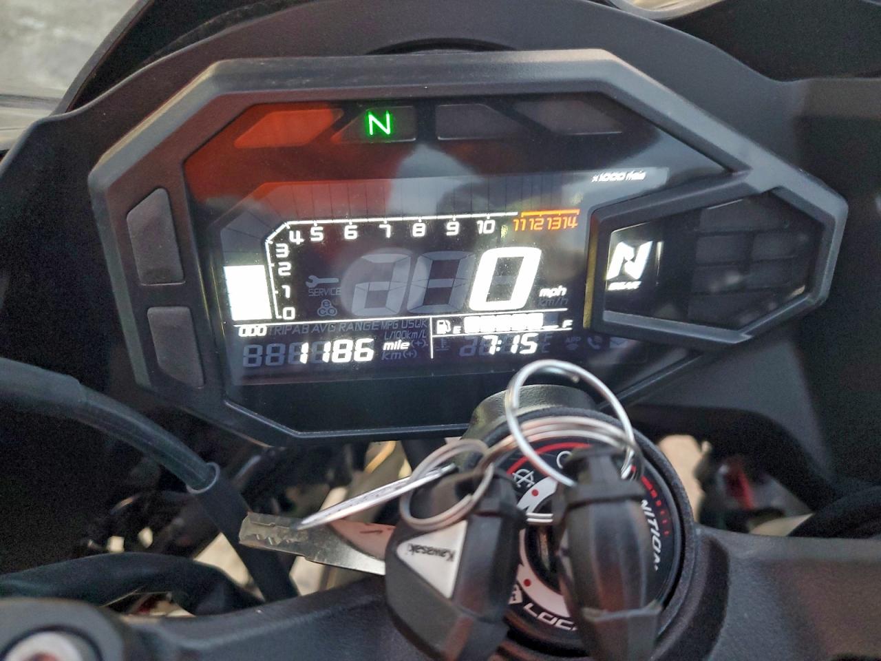 2024 Kawasaki Ex500 H VIN: ML5EXGH15RDA29164 Lot: 93942205