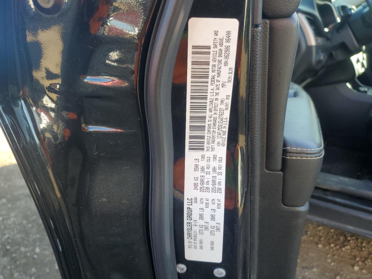 2014 Jeep Cherokee Limited VIN: 1C4PJMDS1EW276237 Lot: 92513275