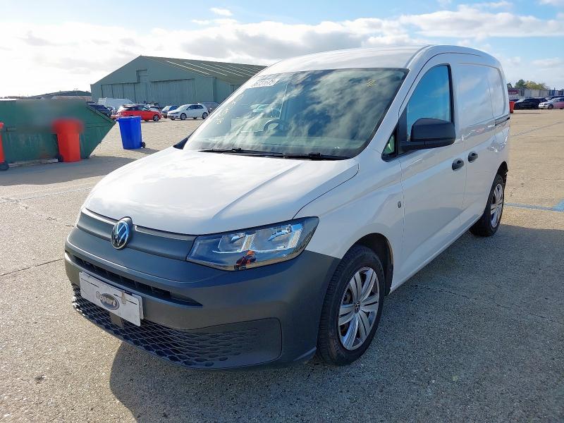 2021 VOLKSWAGEN CADDY 2.0 TDI 102PS COMMERCE VAN for sale at Copart NEWBURY