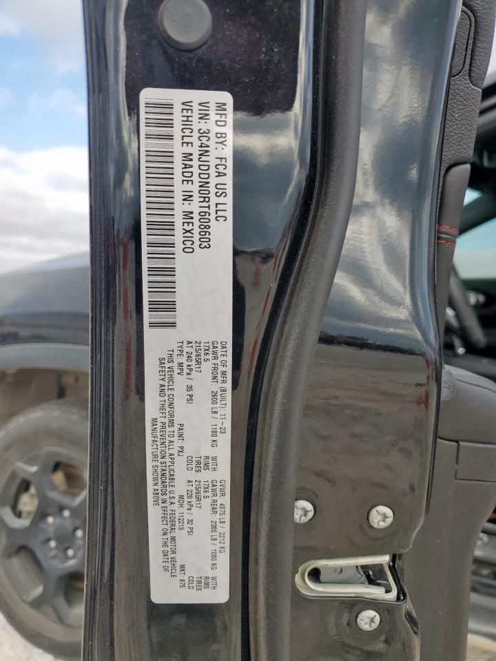 2024 Jeep Compass Trailhawk VIN: 3C4NJDDN0RT608603 Lot: 92649145