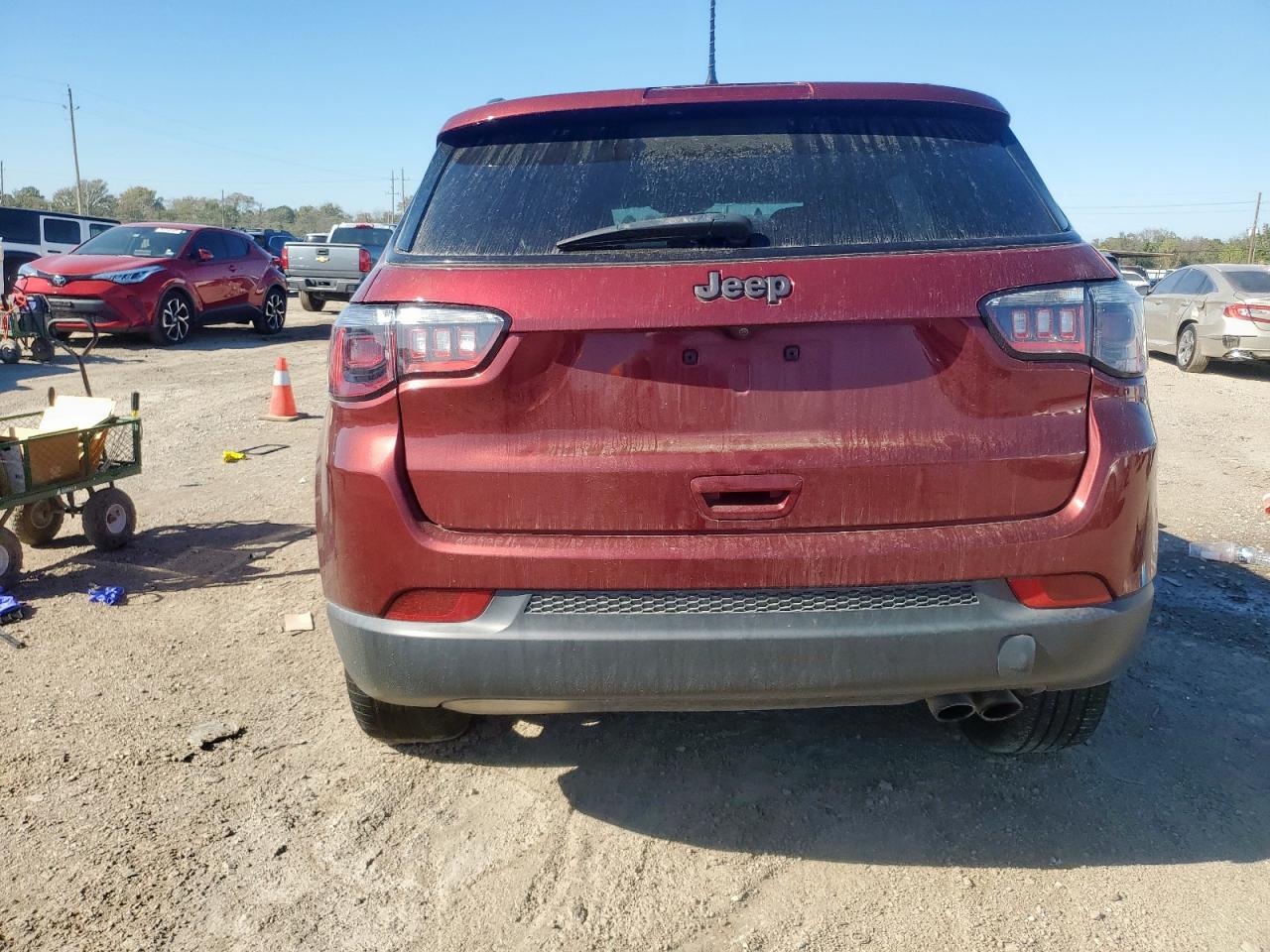 2021 Jeep Compass 80Th Edition VIN: 3C4NJDEB2MT589257 Lot: 90715275