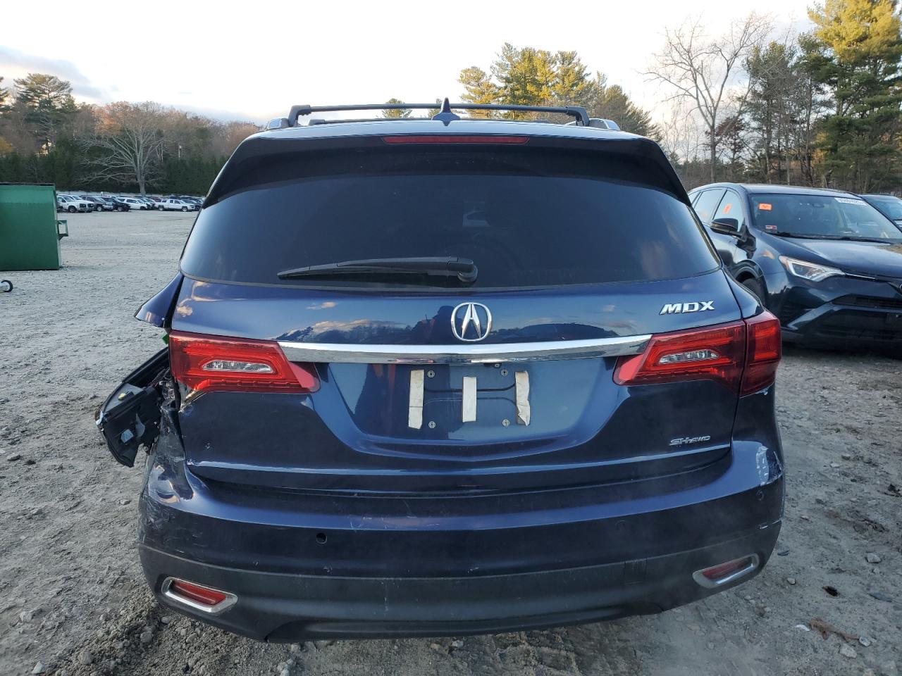 2014 Acura Mdx Advance VIN: 5FRYD4H89EB502523 Lot: 93268485