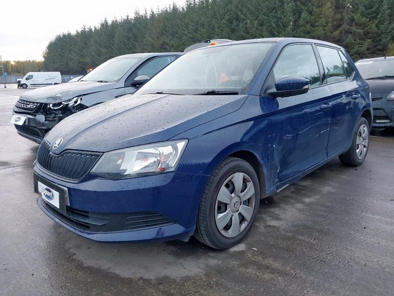 2018 SKODA FABIA 1.0 MPI 60 S 5DR for sale at Copart WHITBURN