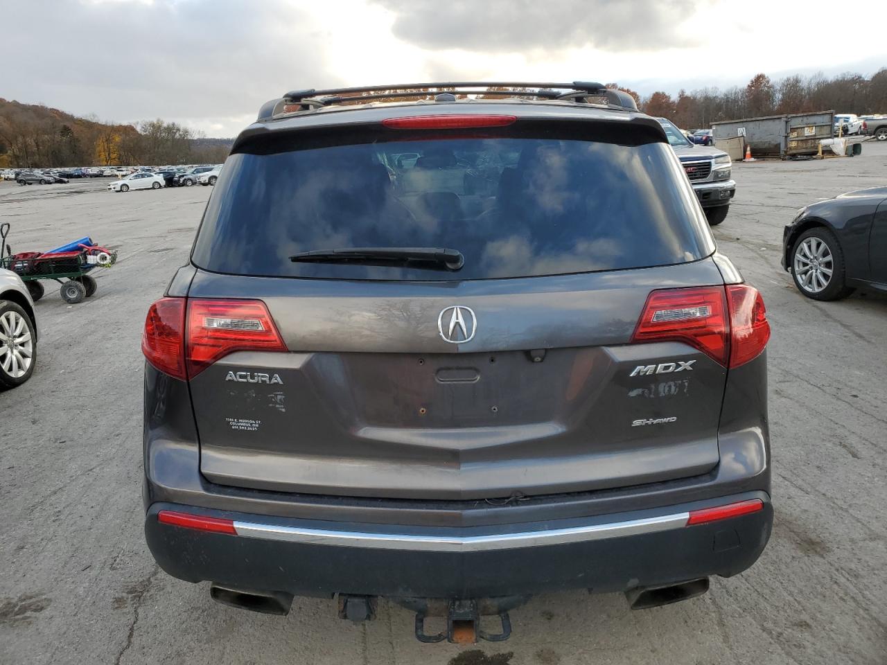 2011 Acura Mdx Technology VIN: 2HNYD2H66BH526427 Lot: 91704255