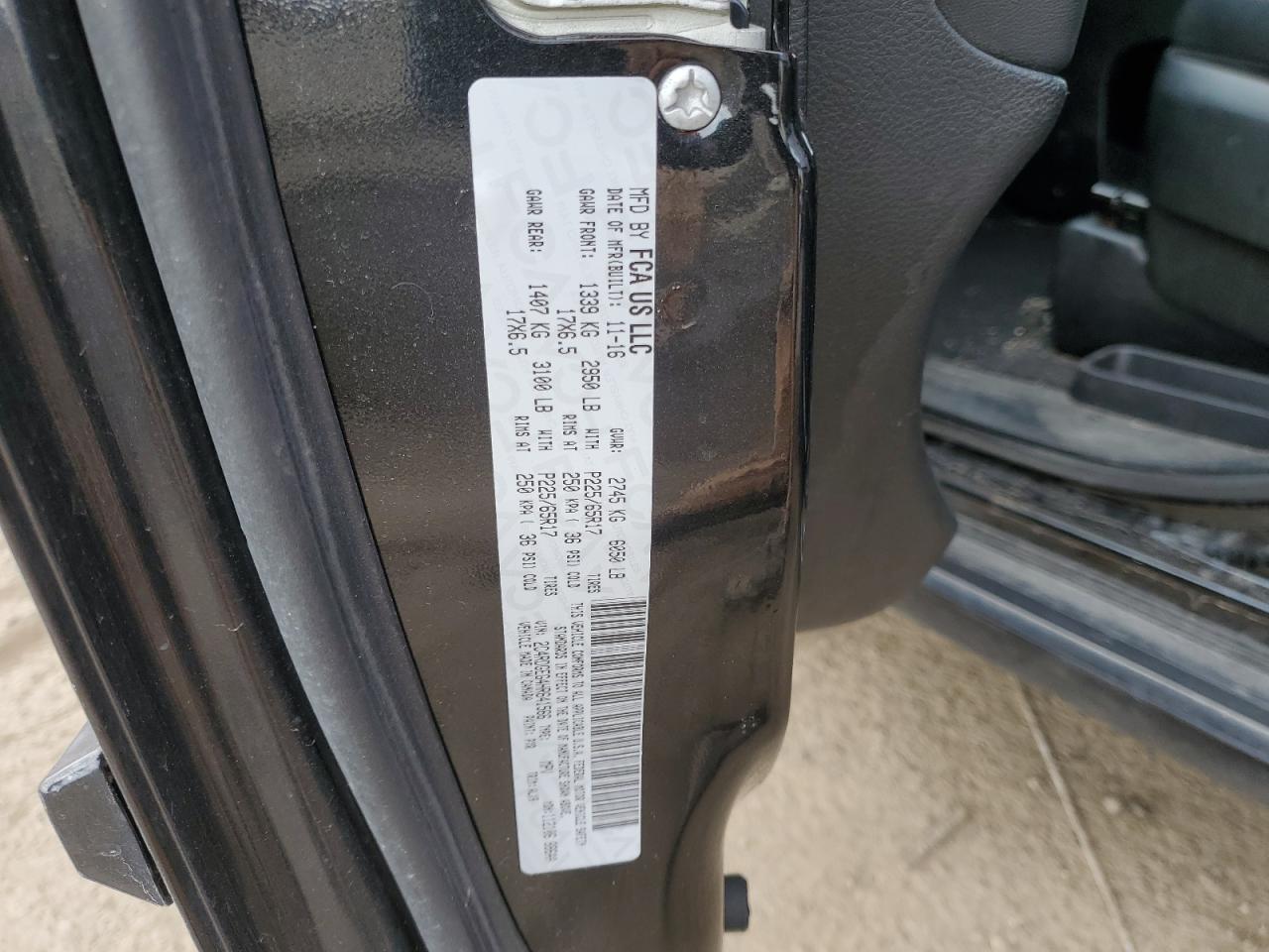 2017 Dodge Grand Caravan Gt VIN: 2C4RDGEG4HR641566 Lot: 92274345