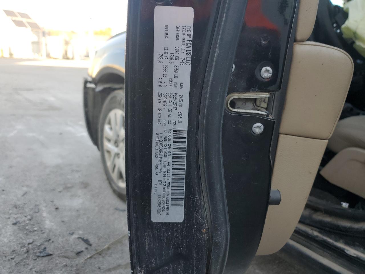 2018 Dodge Journey Se VIN: 3C4PDCAB8JT446972 Lot: 90689565