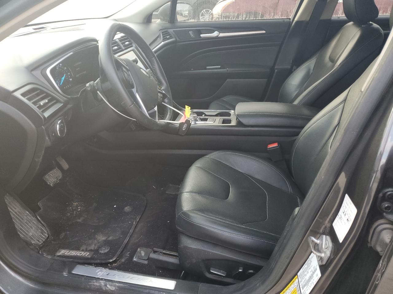 2019 Ford Fusion Titanium VIN: 3FA6P0D98KR186846 Lot: 93051775