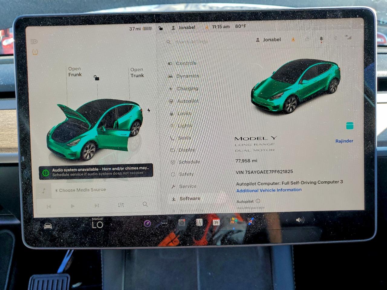 2023 Tesla Model Y VIN: 7SAYGAEE7PF621825 Lot: 92108145