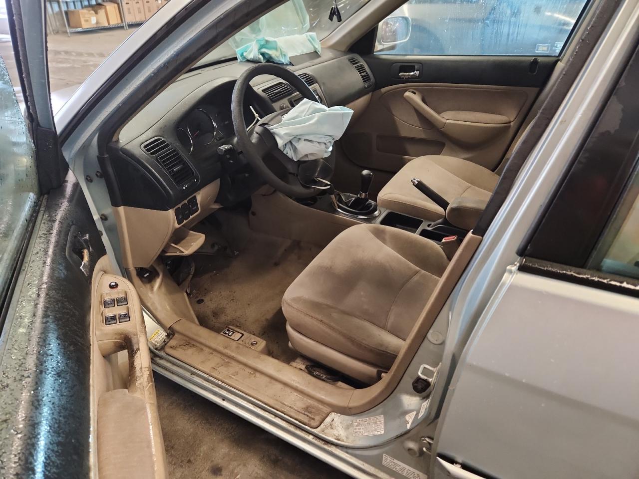 2003 Honda Civic Hybrid VIN: JHMES95643S021619 Lot: 93692775