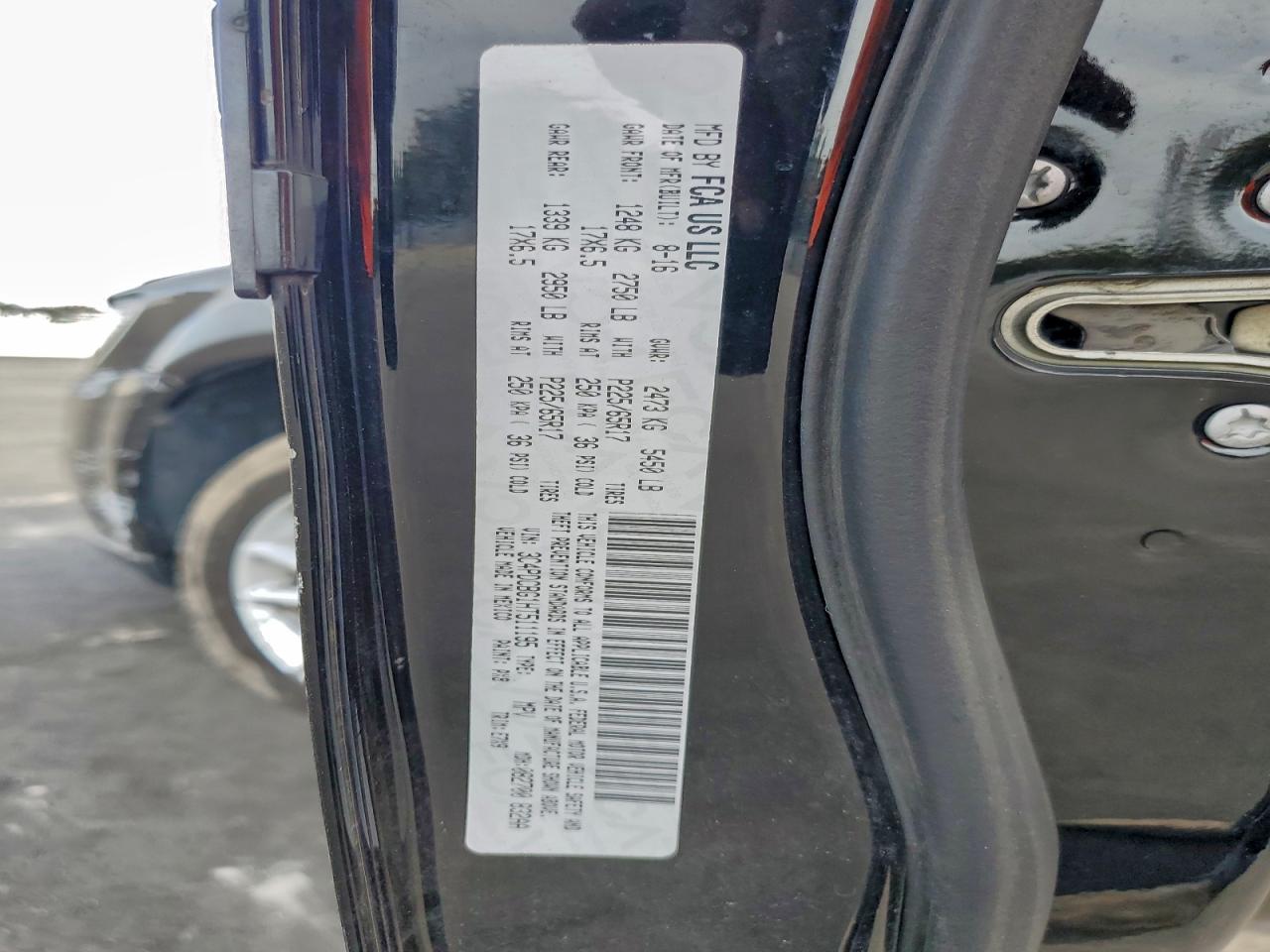 2017 Dodge Journey Sxt VIN: 3C4PDCBG1HT511195 Lot: 94061615