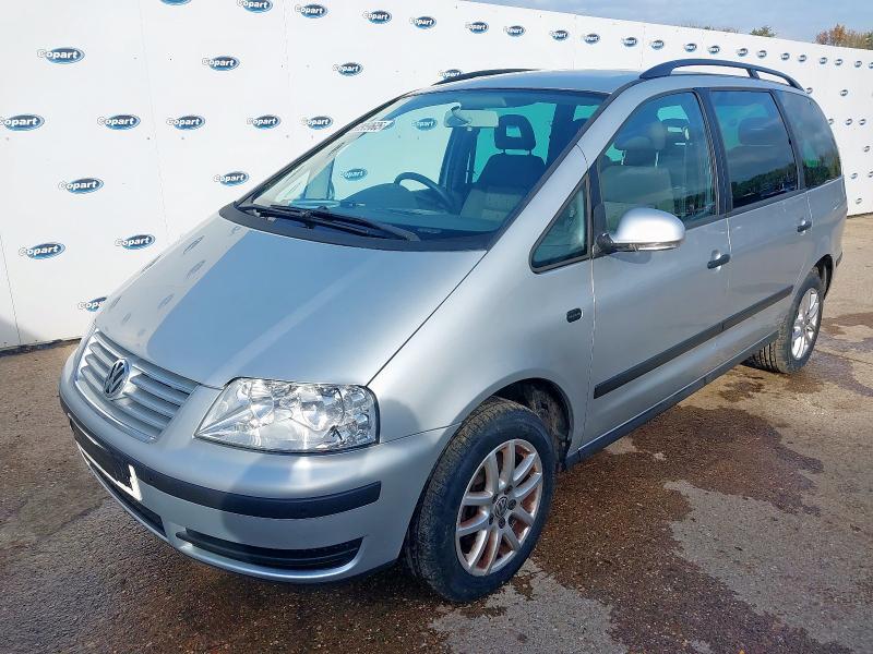 2009 VOLKSWAGEN SHARAN 1.9 TDI SE 115 5DR TIP AUTO for sale at Copart SANDY