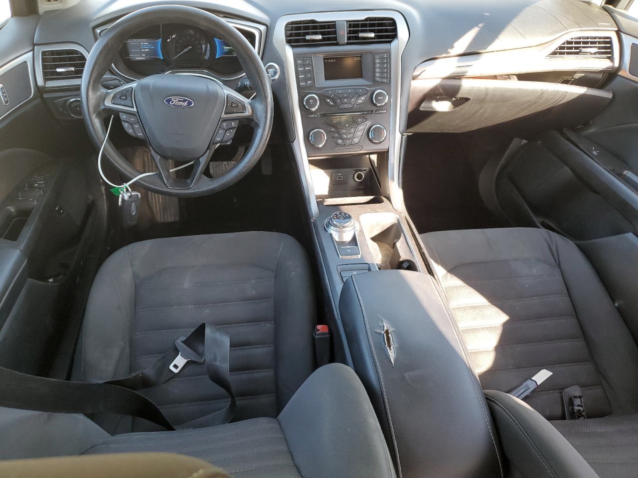 2017 Ford Fusion Se Hybrid VIN: 3FA6P0LU3HR258437 Lot: 93448525