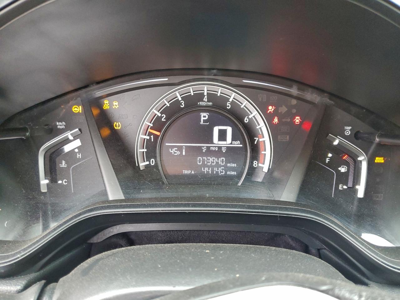 2019 Honda Cr-V Lx VIN: 2HKRW6H32KH216719 Lot: 93002165