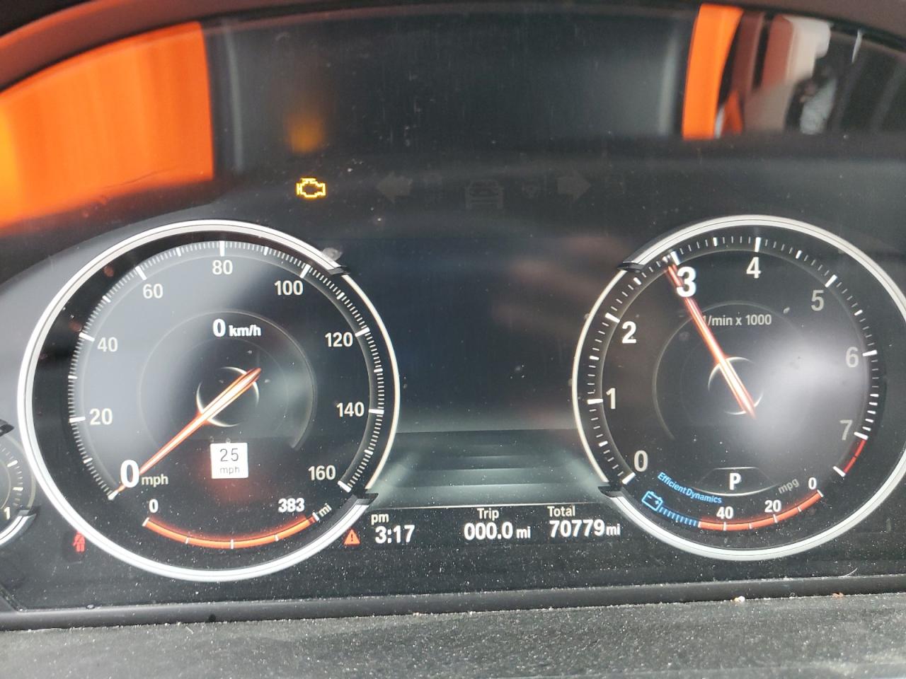 2014 BMW 750 Xi VIN: WBAYB6C52ED224892 Lot: 91441955