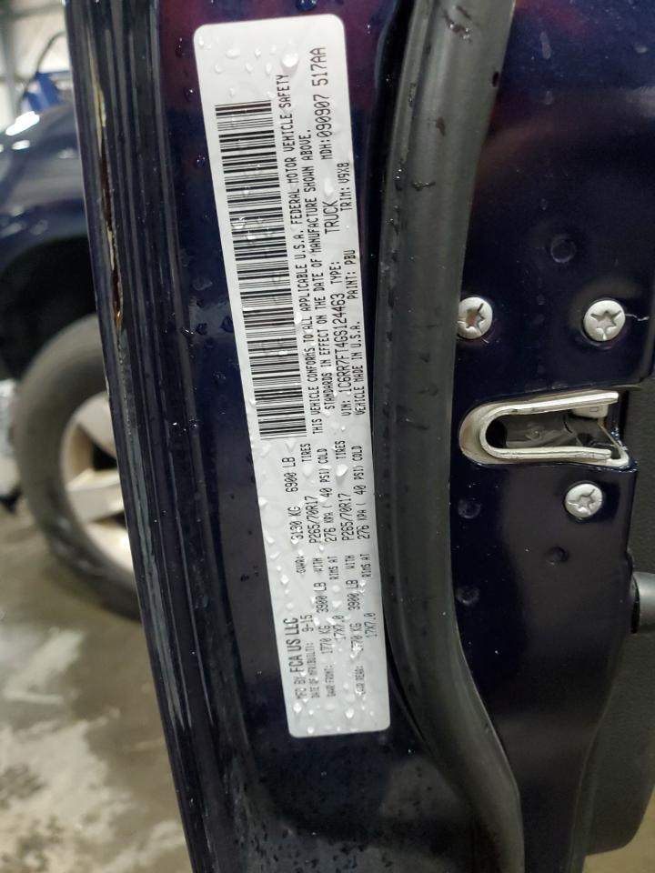 2016 Ram 1500 St VIN: 1C6RR7FT4GS124463 Lot: 92953045