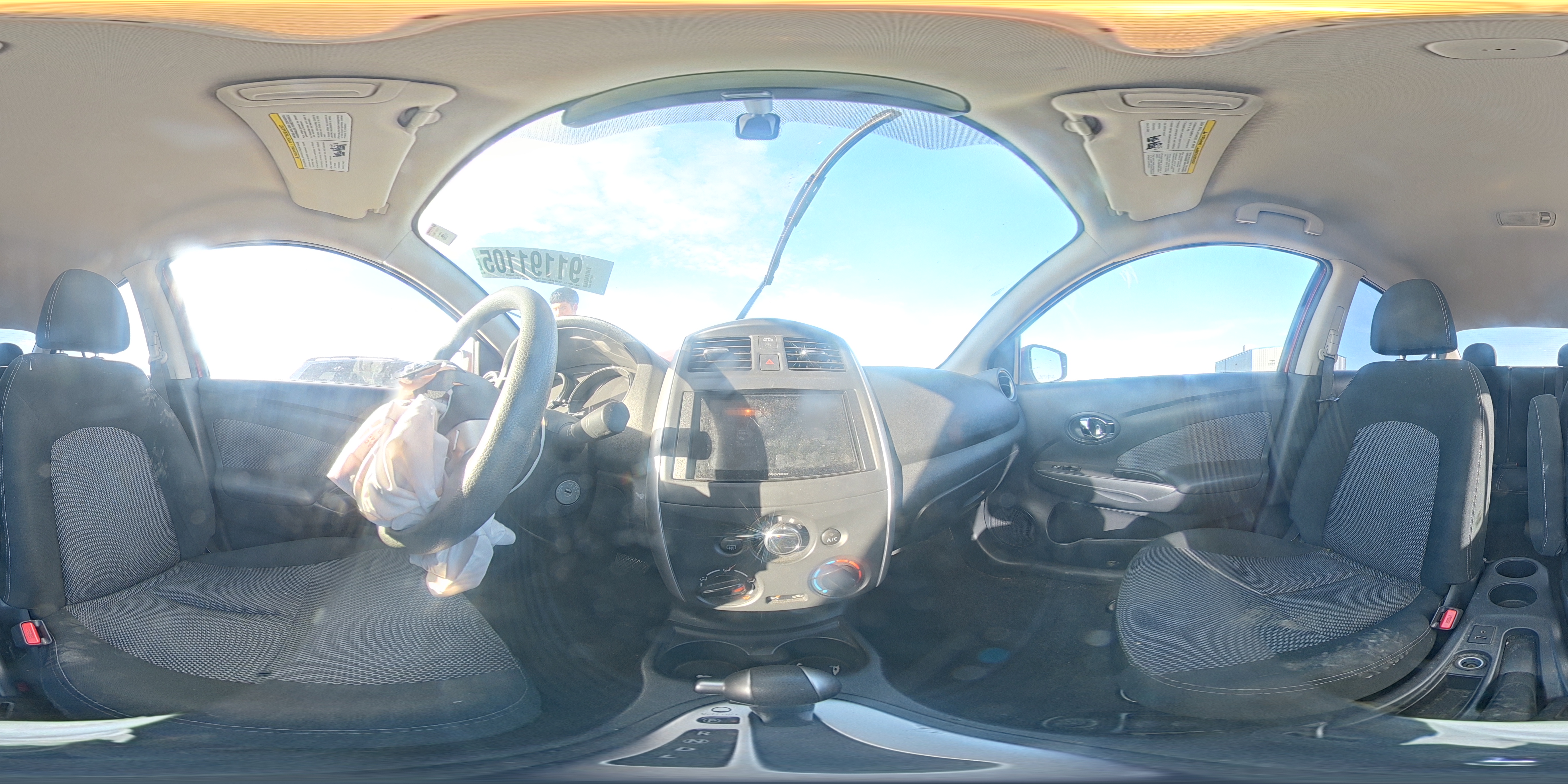 2015 Nissan Versa S VIN: 3N1CN7AP2FL889594 Lot: 91191105