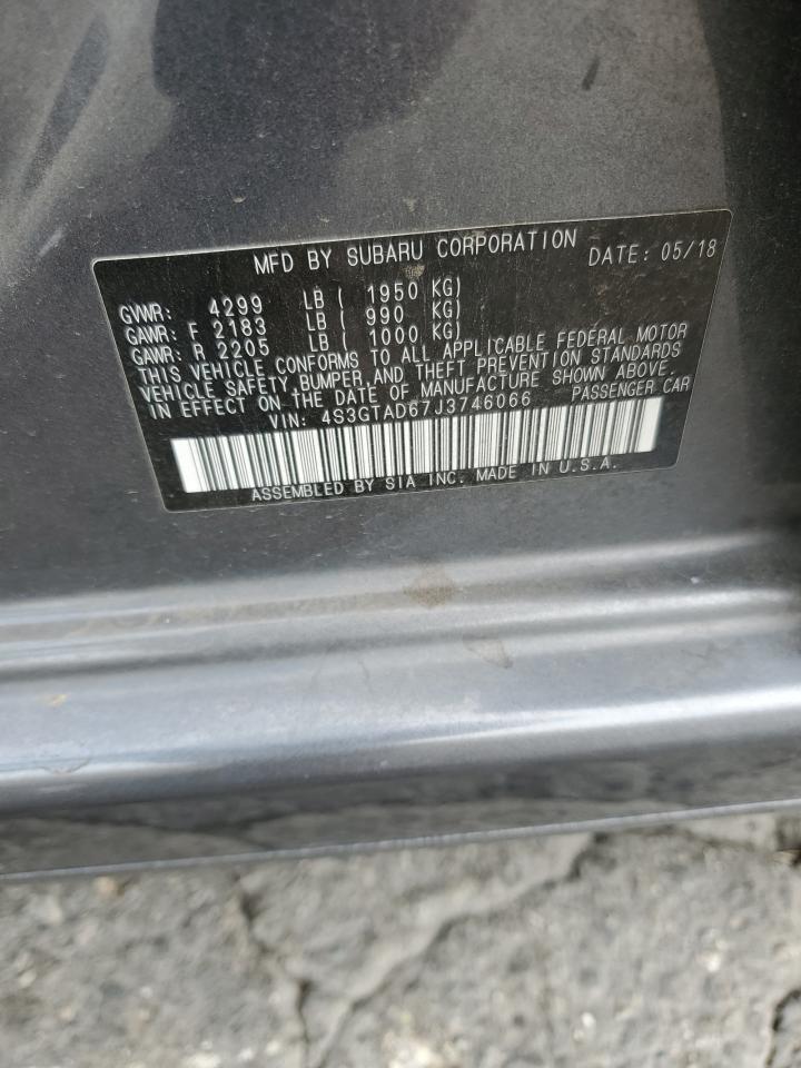 2018 Subaru Impreza Premium Plus VIN: 4S3GTAD67J3746066 Lot: 92489865