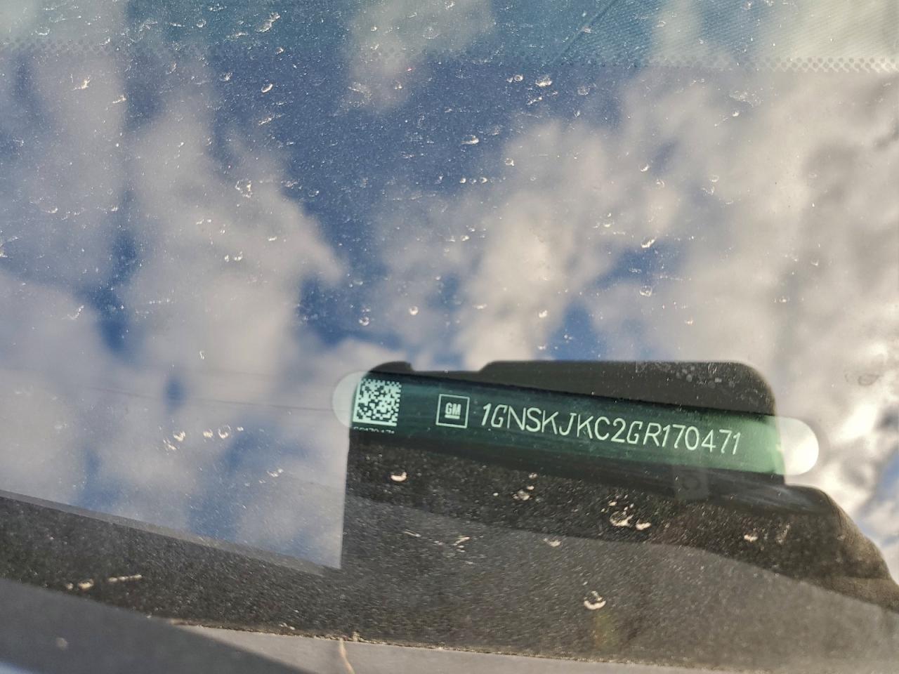 2016 Chevrolet Suburban K1500 Ltz VIN: 1GNSKJKC2GR170471 Lot: 93966515