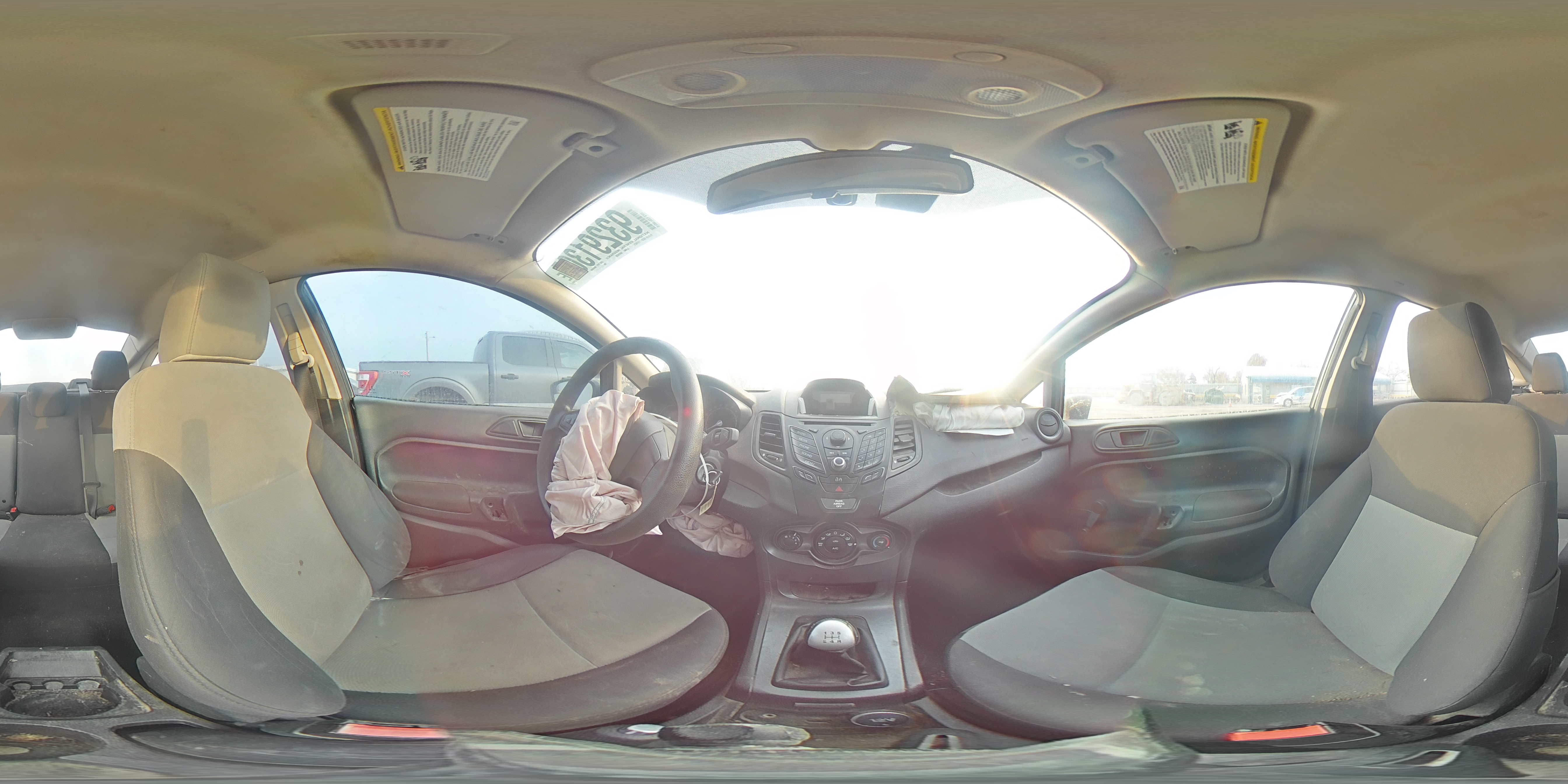 2015 Ford Fiesta S VIN: 3FADP4AJ9FM163947 Lot: 93291305