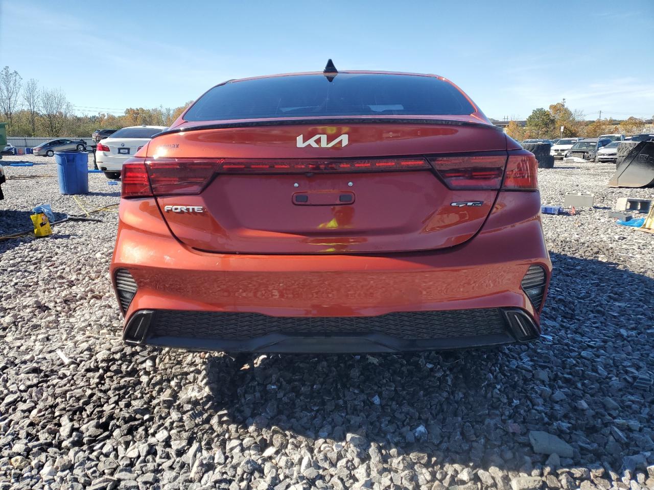 2022 Kia Forte Gt Line VIN: 3KPF54AD0NE437810 Lot: 92018885