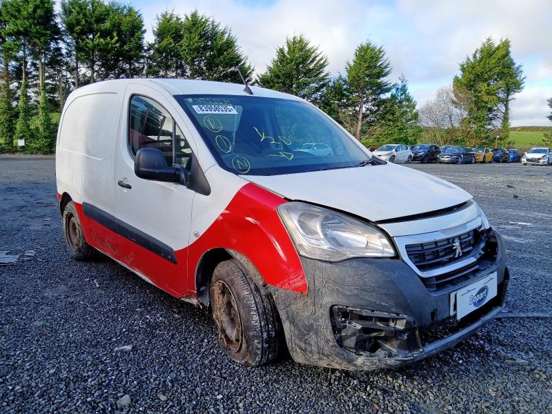 2018 PEUGEOT PARTNER 850 1.6 BLUEHDI 100 PROFESSIONAL VAN [NON SS]
