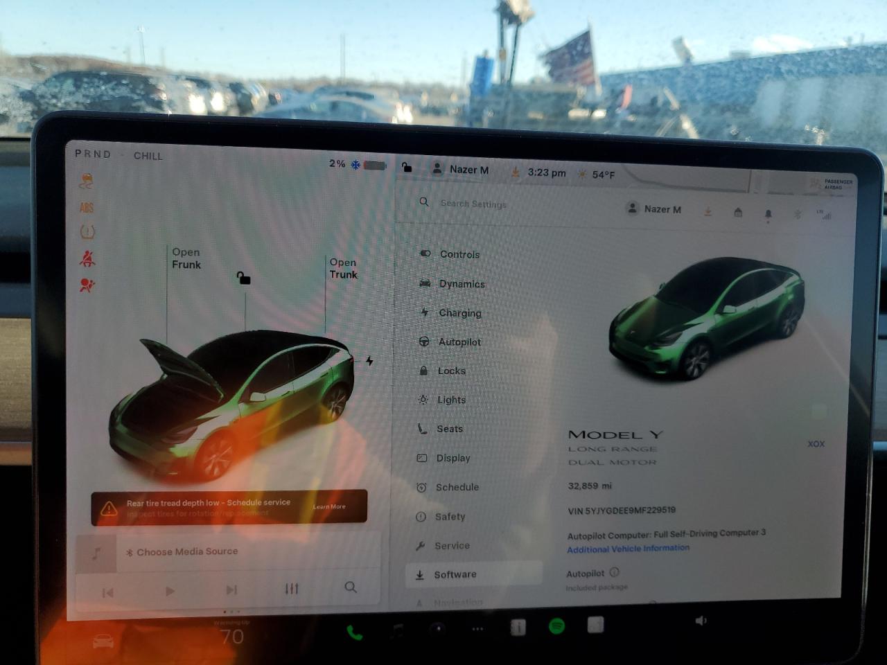 2021 Tesla Model Y VIN: 5YJYGDEE9MF229519 Lot: 92614785