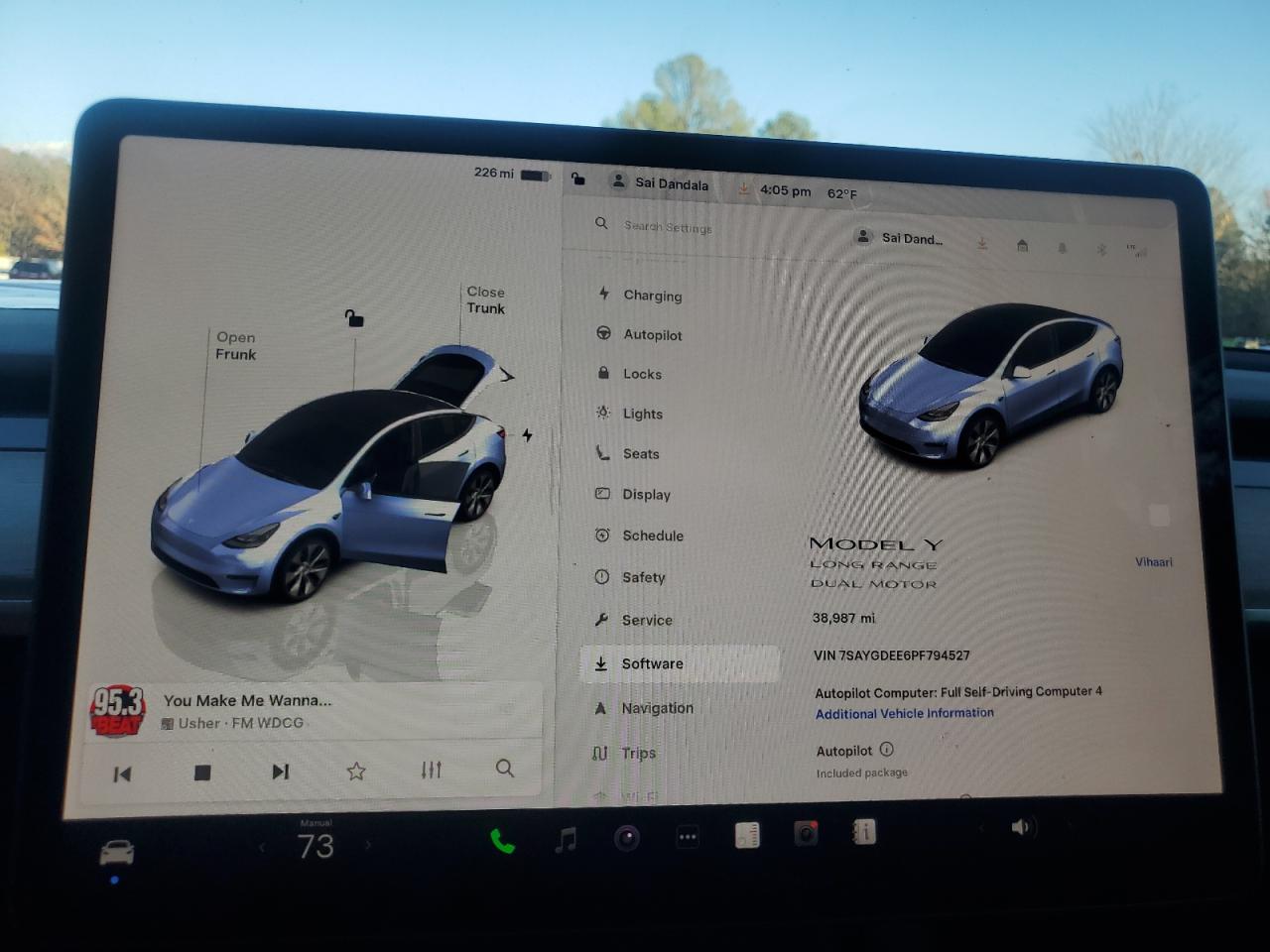 2023 Tesla Model Y VIN: 7SAYGDEE6PF794527 Lot: 82694805