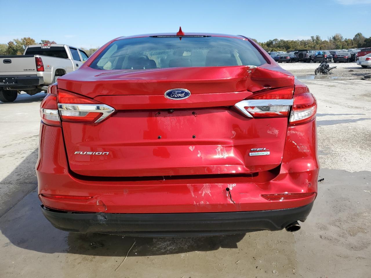 2020 Ford Fusion Sel VIN: 3FA6P0CD8LR253498 Lot: 90720375