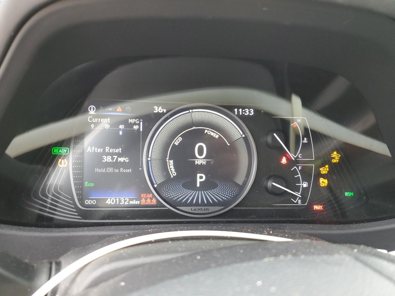 2020 Lexus Ux 250H VIN: JTHP9JBH5L2032091 Lot: 93204915