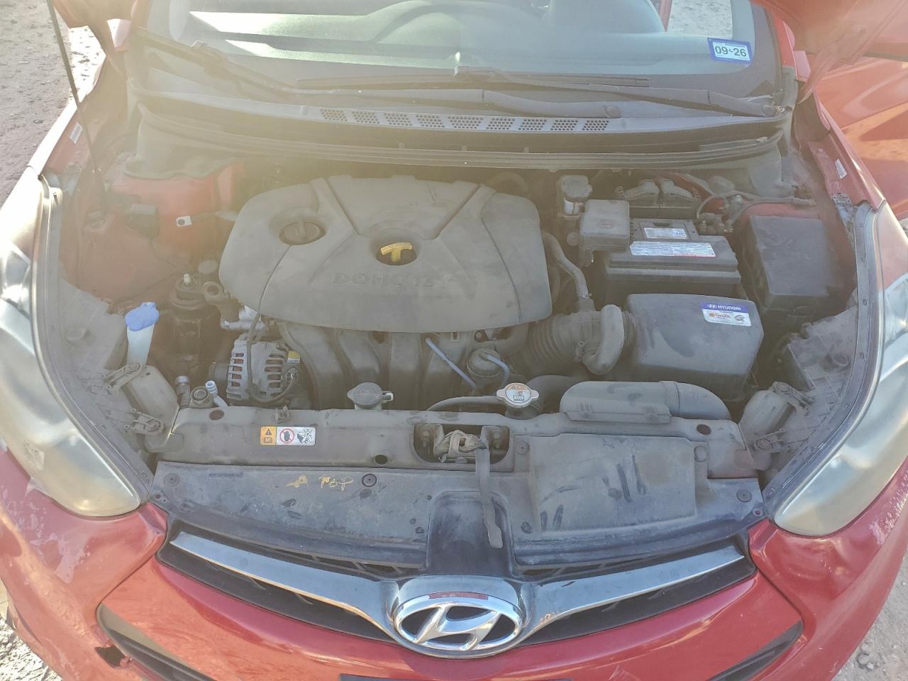 2013 Hyundai Elantra Coupe Gs VIN: KMHDH6AE8DU016965 Lot: 93511375