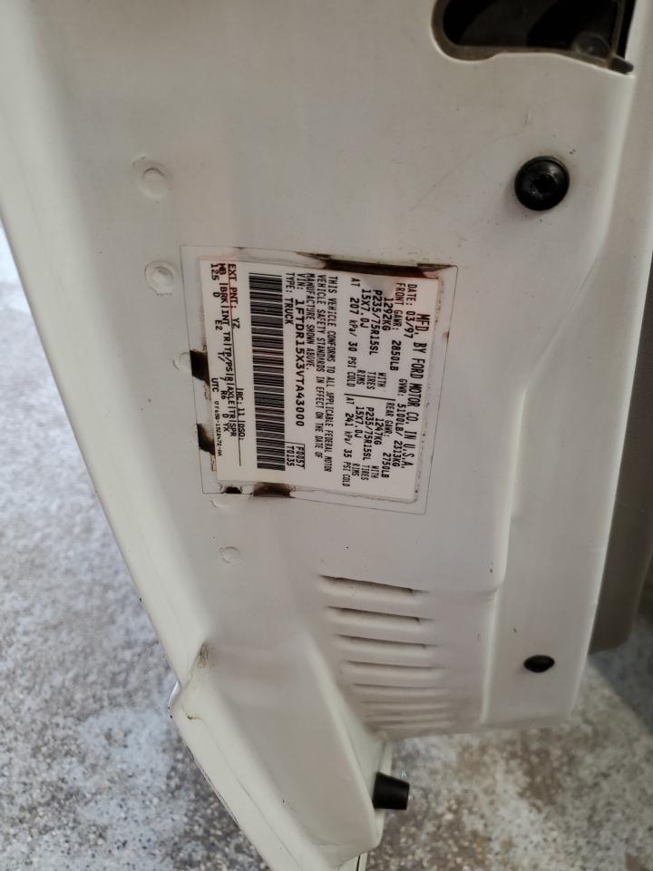 1997 Ford Ranger Super Cab VIN: 1FTDR15X3VTA43000 Lot: 93195915