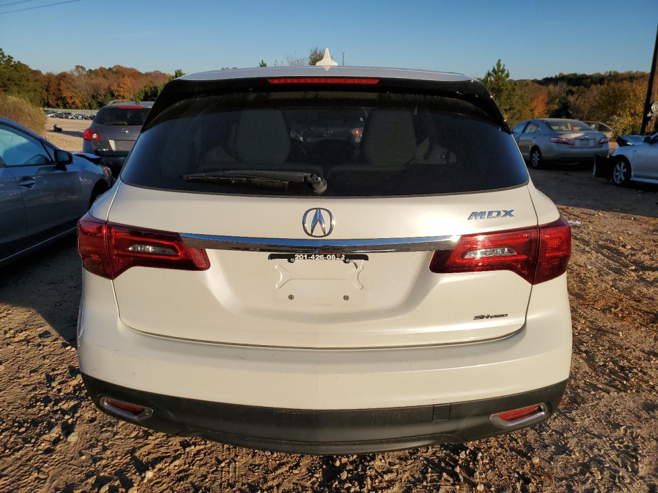 2015 Acura Mdx Technology VIN: 5FRYD4H67FB006961 Lot: 82611335