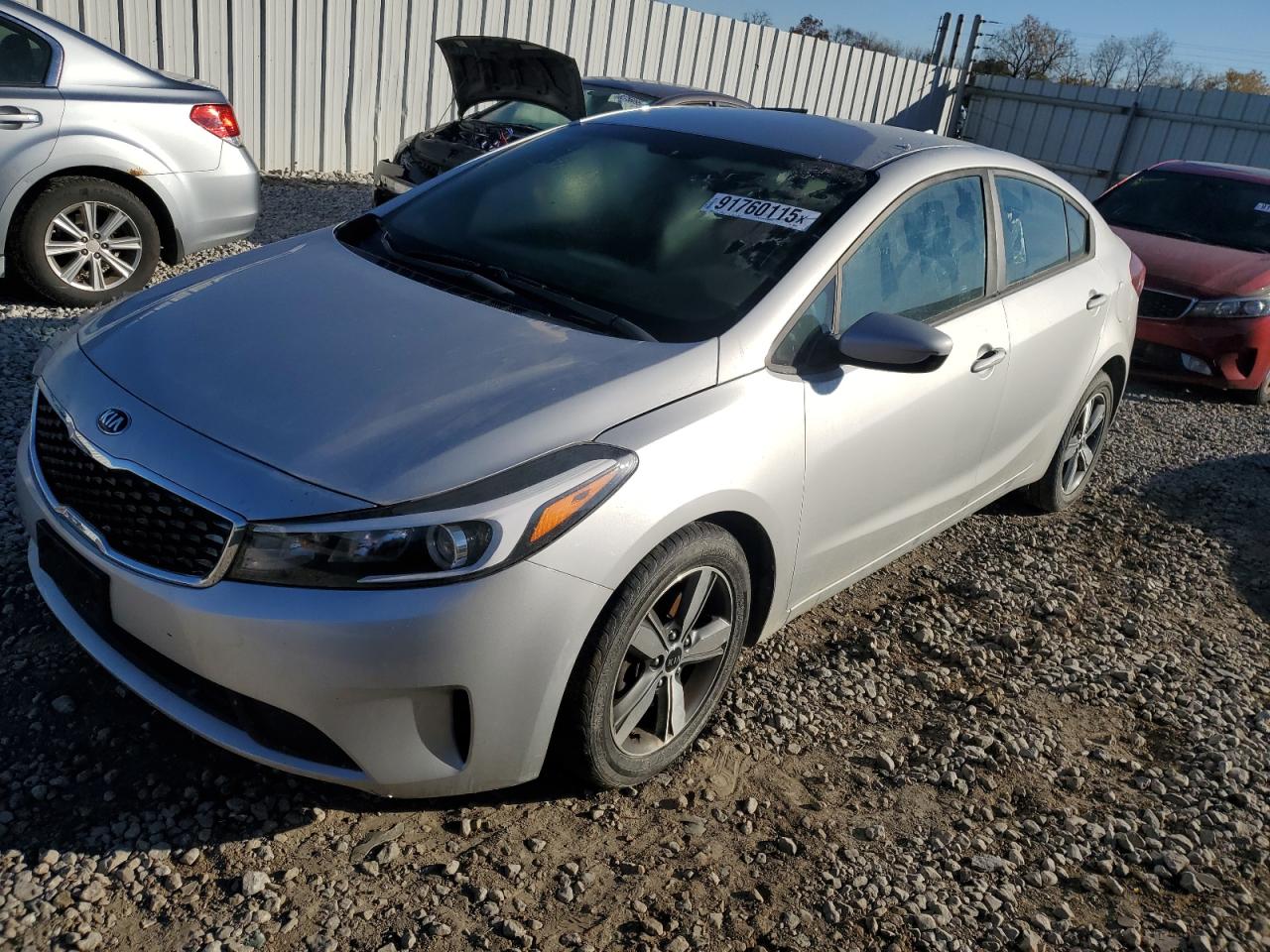 2018 Kia Forte Lx VIN: 3KPFL4A79JE268428 Lot: 91760115
